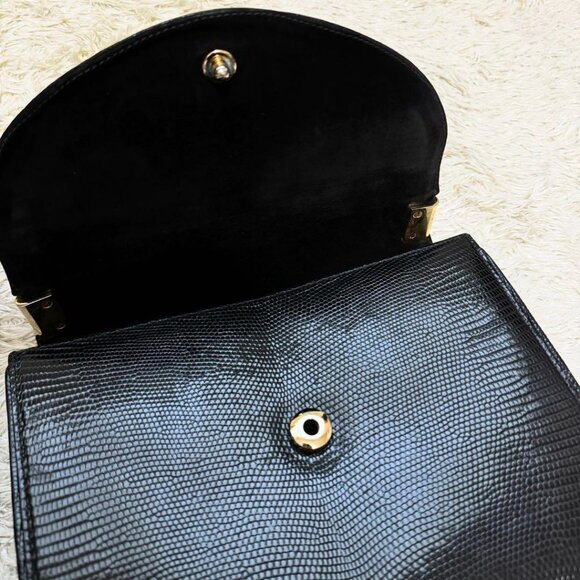 Vintage GUCCI Lizard Handbag - Picture 8 of 10